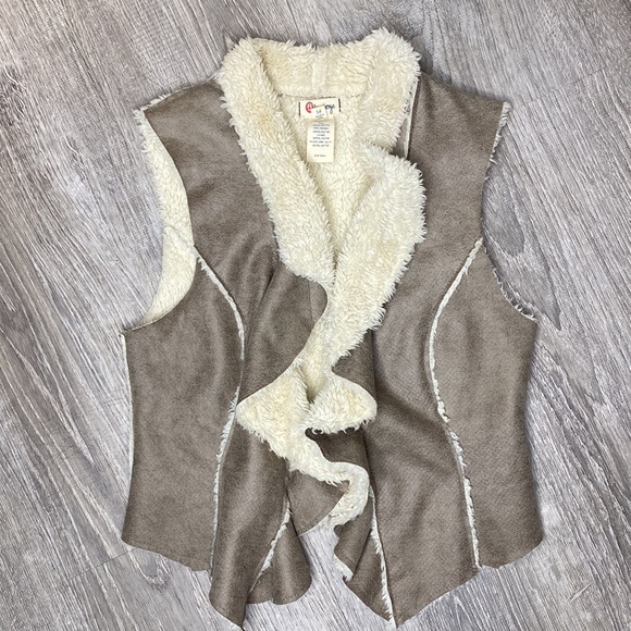 Olsenboye Jackets & Blazers - Boho western soft Sherpa vest
